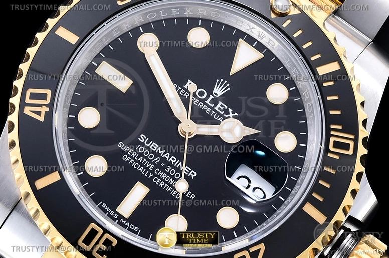 0314 RelaxedFit Submariner 116613LN 904L YG SS Blk VSF VS 1092